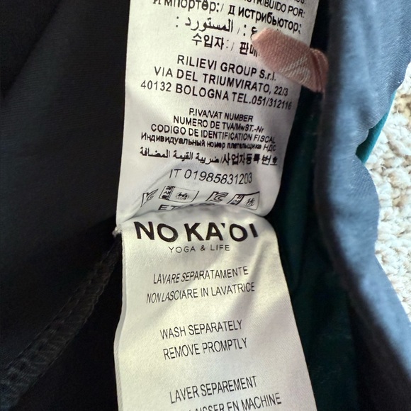 No Ka Oi Kihi Sporty Colorblock Leggings Active Workout Designer Women’s - Picture 15 of 15